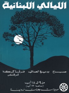 ‘Baalbeck International Festival’ posters edition 